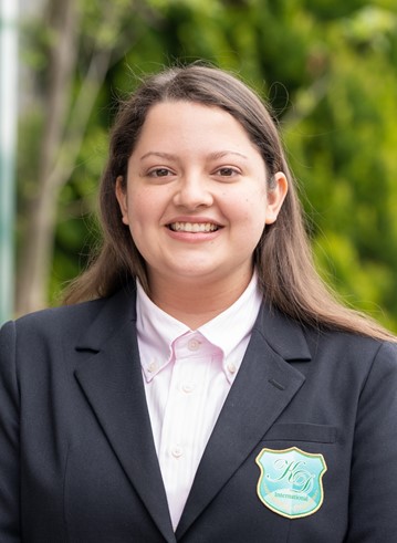 Teacher. Adriana Gonzales（LK Grade leader）